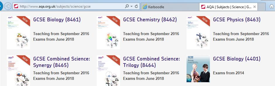 The AQA website is the first port of call for useful materials like the