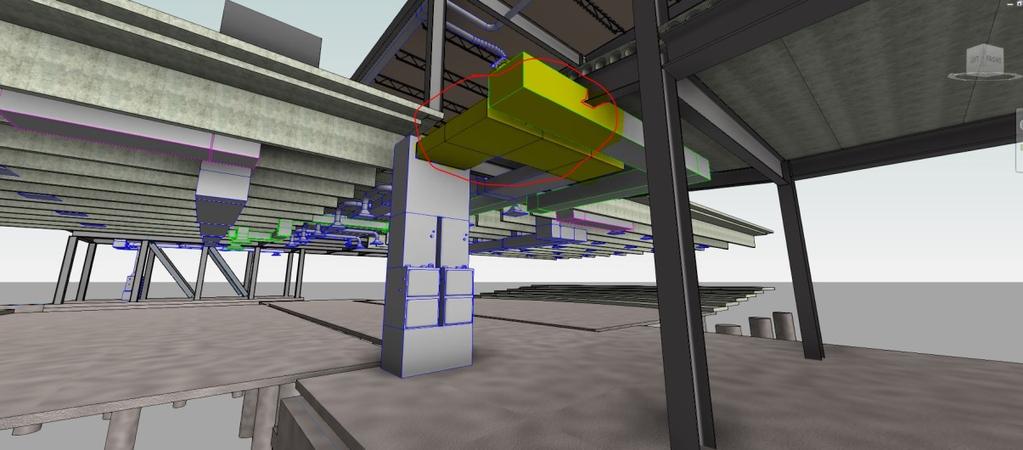 Physical Environment The team used Building Information Modeling (BIM) for structural and mechanical clash detection, allowing immediate HVAC design input and modifications.