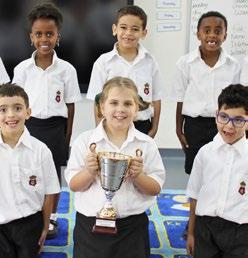 Superstar certificates are presented to pupils who have shown academic achievement, progress, or excellent allround behavior; and trophies are presented to the Class of