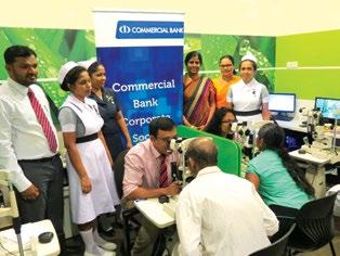 Annual Report 2015 Commercial Bank of Ceylon PLC 213 Focus on Value Creation Healthcare Community Others A Slit Lamp was donated to the National Eye Hospital supporting increased efficiency of the