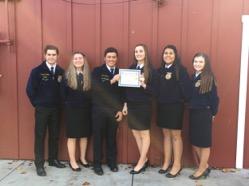 Fall Newsletter August 2017- December 2017 Forestville FFA Learning to Do Doing to Learn Earning to Live Living to Serve New Year! 2017 2017-2018 Officer Team Welcome Back Forestville FFA members!