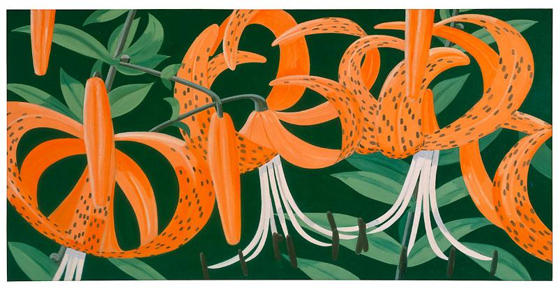 Superb Lilies 2, 1966 of the Nabi group.