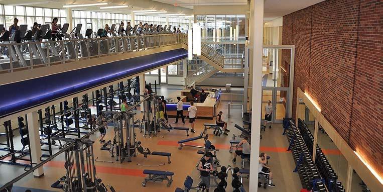 Status: Complete College/Unit: Student Affairs Program: Expanded fitness area, group