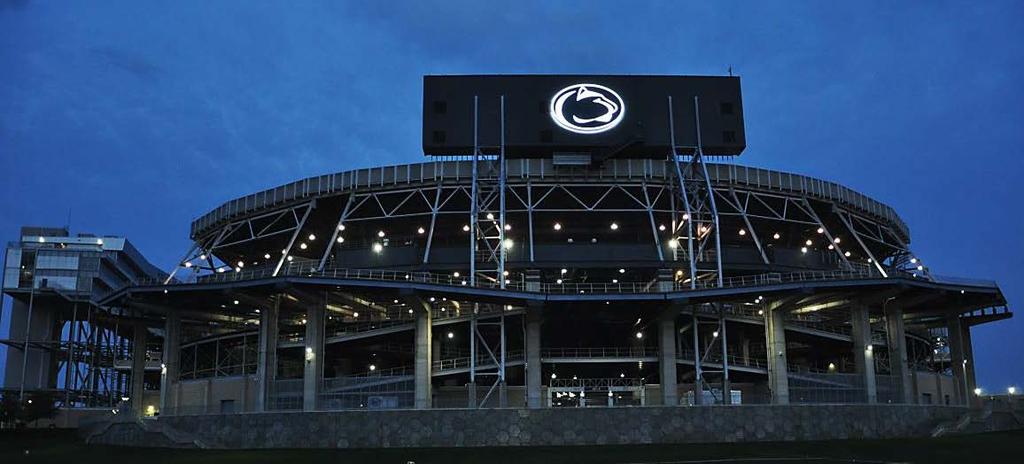 Beaver Stadium Video Boards and Sound System College Twp.