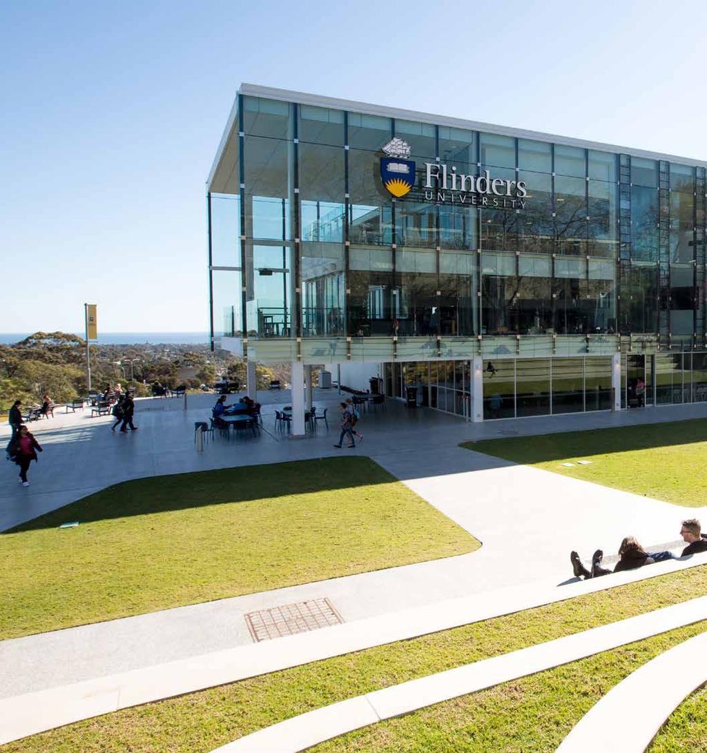 IG NOBEL PRIZE 2015 Improbable Research award won by Flinders Chemistry Professor Colin Raston for unboiling an egg NATIONAL CENTRES FOR RESEARCH LOCATED ON CAMPUS WHY CHOOSE FLINDERS?