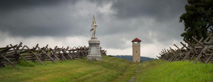Antietam Battlefield In addition to the understanding gained by experiencing the physical qualities of a battlefield, the battlefield provides an emotional connection for many visitors.