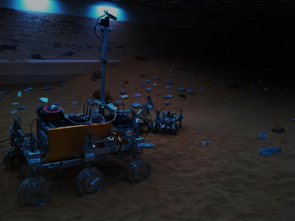 Autonomous Mission Planning And Execution for Two Collaborative Mars