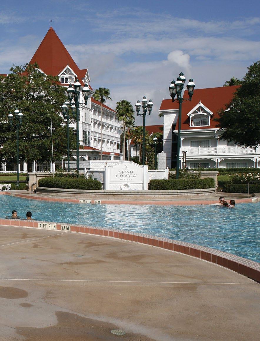 HOTEL INFORMATION Disney s Grand Floridian Resort & Spa transports guests into a world of lavish décor, pampered luxury and stately elegance.