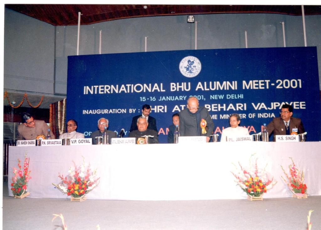 The Idea of organizing an International BHU Alumni meet was conceptualized in the year 2000.