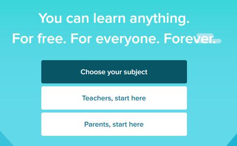 Step 1: Login, create a class, and select a subject 1. Go to KhanAcademy.org 2. Login with your teacher account or click Teachers, start here to create one.