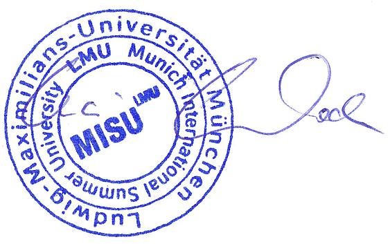 The Munich International Summer University is based on an interdisciplinary approach.