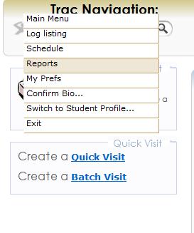 Reports that Tutors can Access From the beginning, follow the instructions below: 1. Type in tutortrac.uwec.edu into your web-browser. 2. Login onto TutorTrac using your UWEC username and password. 3.
