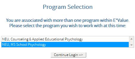 NU s School Psychology Internship 75 Once the contract is approved, s can enter the system to record.