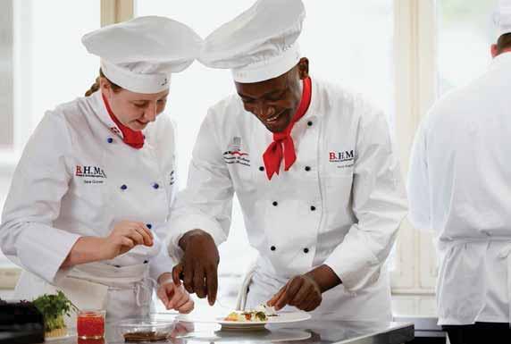 Patisserie skills are developed through two specialised courses and industry essentials of food safety and nutrition are taught in preparation for students first industry training placement.