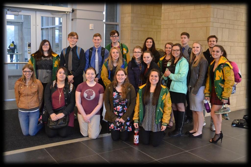 Academic Super Bowl Students pictured here participated in the PNW HS Academic Super Bowl Porter County Invitation Meet on Wed March 01, 2017.