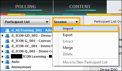 Note: If you choose Move Session, the file will be moved from its original location to TurningPoint s default session data folder, so it can be detected easily by the software.