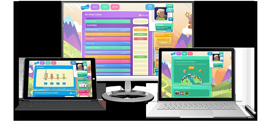 Mathletics supports and caters to a blend of student-driven learning and teacher-led