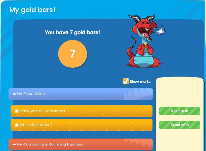 To view gold bars click on My gold bars!