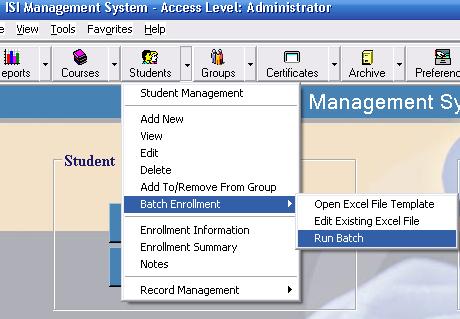 To edit, you must select the Edit button from the Group Management window.