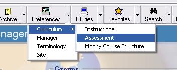Adjusting Preferences for ISI Assessments To adjust the preferences settings for ISI Assessments, go to Preferences Curriculum Assessments. 3) Define the Duration of an Assessment in Minutes.
