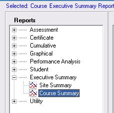 Executive Summary Report The Executive Summary reports are used by
