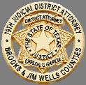 members: Prosecutor Investigator Legal Assistant Jim Wells County Cases Stage 1 (Intake): 119 Stage 2 (Indicted/Trial not set): 238 Stage 3