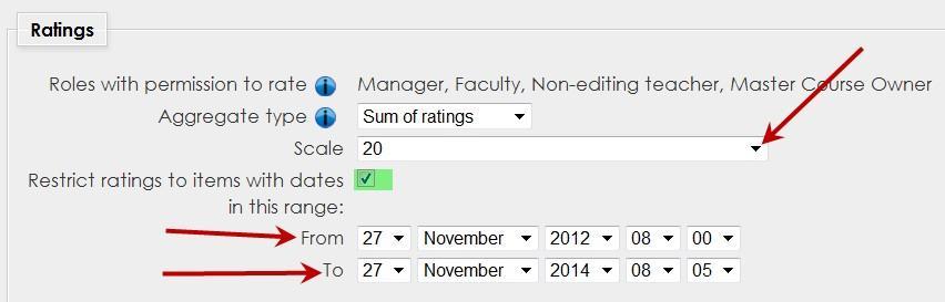 No ratings there will not be an option to assign grades. This could be helpful in a general FAQ type forum.
