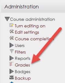 The Moodle grade book provides instructors many options regarding how the grade book is set up.