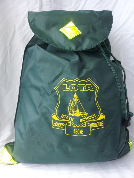 The excursion bag is to be used whilst students are on excursions or during swimming lessons.