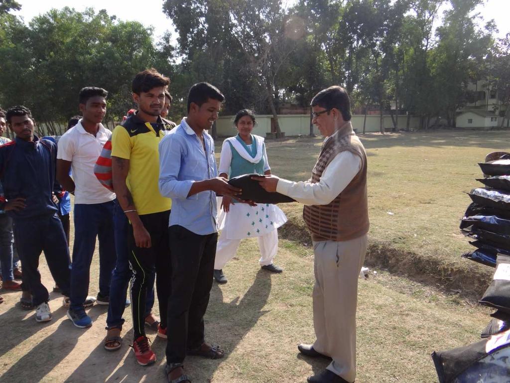 Prize giving