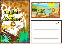 size of the class. Off-Screen 1: Creating a Booklet: The Lion and the Mouse. This booklet contains 10 pages each with a picture from the story.