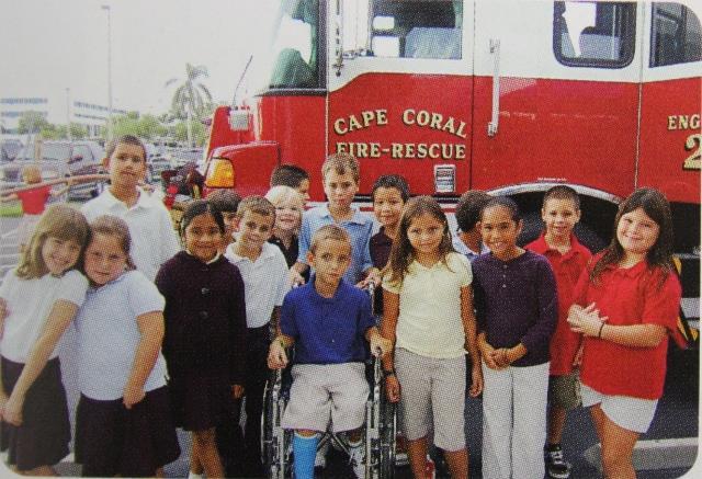 2009-10 Fire Safety 2009-10 School Welcomes Sheriff Scott 2009-10 The Heart of Caloosa is