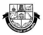 FORM-A Course Applied for (For the use of PG Entrance Test Courses only) Madurai Kamaraj University (University with Potential for Excellence) Re-accredited by NAAC with A Grade in the 3 rd Cycle