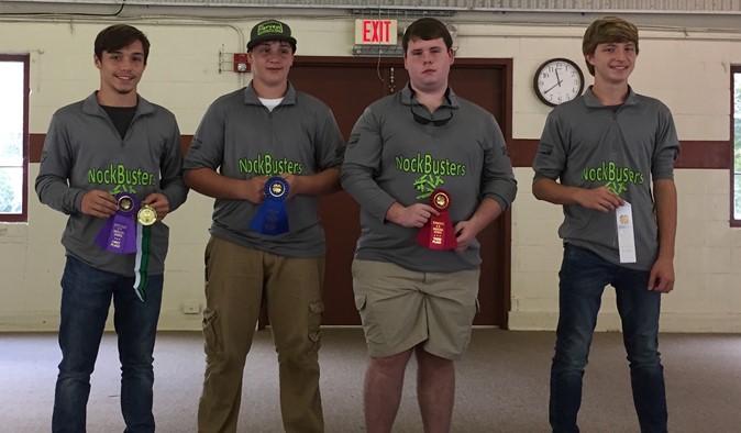 Volume 17, Issue 43 Page 3 Compound Archery Winners (L to R): River Swafford (1st), Rhea County; Coleman Hamilton