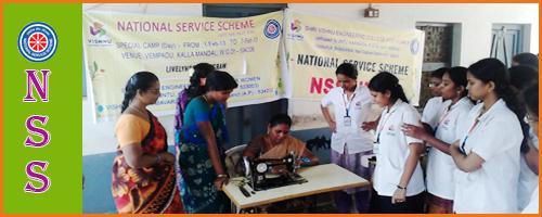 SOCIAL TOUCH The students of SVECW are given an opportunity to serve the society by activities like NSS and community services NSS National integrity should flow from the heart of every citizen.