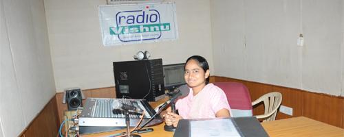 RADIO VISHNU 90.4 Physically challenged people Patients Merit students of surrounding colleges The campus is driven by novel ideas of the Chairman.
