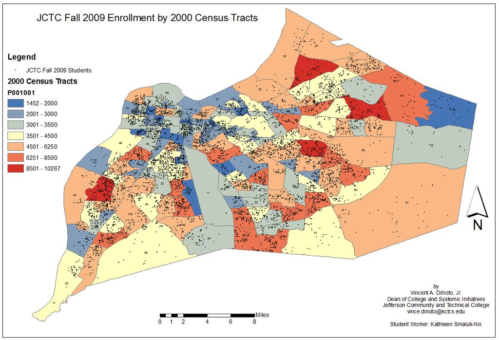Spatial Analysis of Jefferson Community and