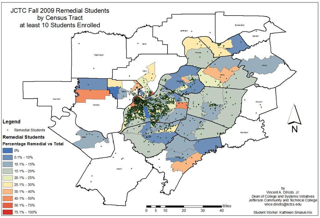 Spatial Analysis of Jefferson Community and