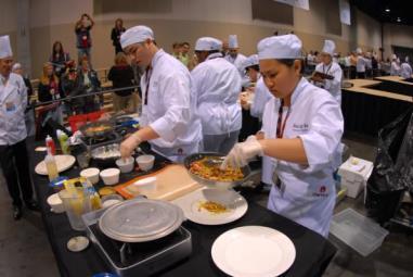 Culinary Competition Culinary teams have 60