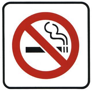 Languages Express meaning by sentences (words): "Don't smoke". Alternative: Use piktogram.
