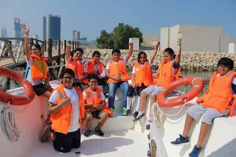 Adventure at the Bahrain Museum Over 100 students