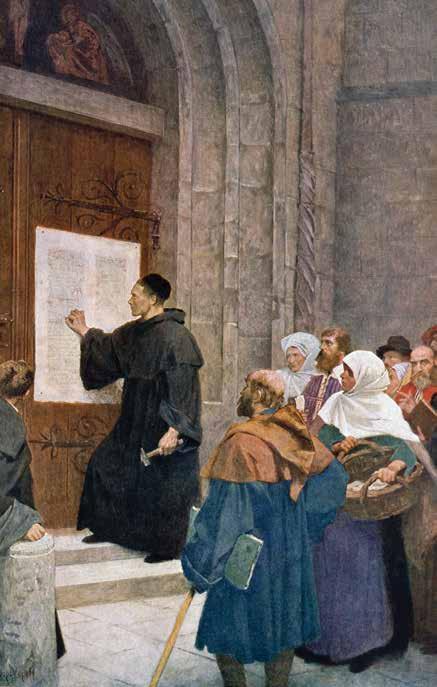 Introduction (Chapter 1) In 1517, Martin Luther attached his Ninety-five Theses to the door of the church in