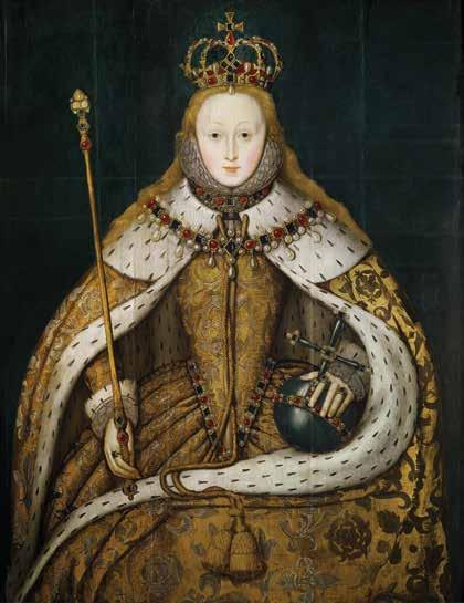CHAPTER 1: Elizabeth I Queen Elizabeth I (1533 1603) ruled England for almost half a century, raising her kingdom to a