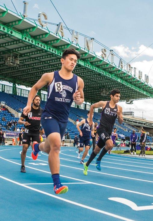 At the varsity level, tremendously talented scholarathletes compete in 14 different sports across CUNY.