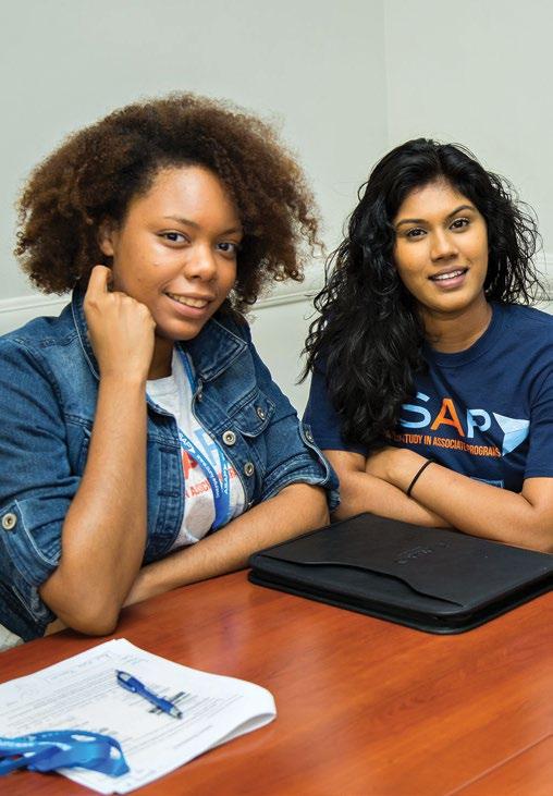 ASAP also offers special class scheduling options to ensure that ASAP students get the classes they need, are in classes with other ASAP students, and attend classes in convenient blocks of time to