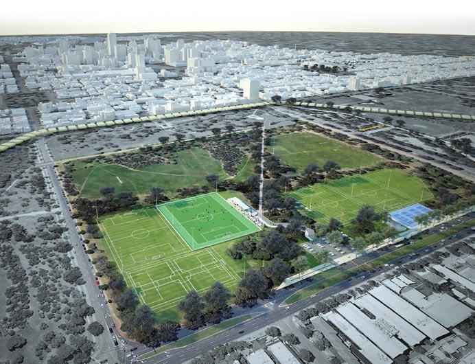 Park 21 Walyu Yarta NEW SOCCER PITCHES INCREASE CAR PARKING UPGRADED PARK LANDS TRAIL NEW SYNTHETIC PITCH UPGRADED SOCCER PITCHES MULTIPURPOSE COMMUNITY COURTS Vision: To provide a metropolitan