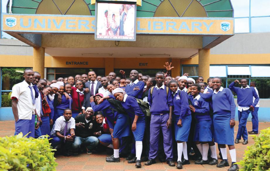 High school students visiting the university s ultra modern library Diploma in Early Childhood Studies Certificate in Early Childhood Studies KCSE mean grade of C (plain) KCSE mean grade of C-