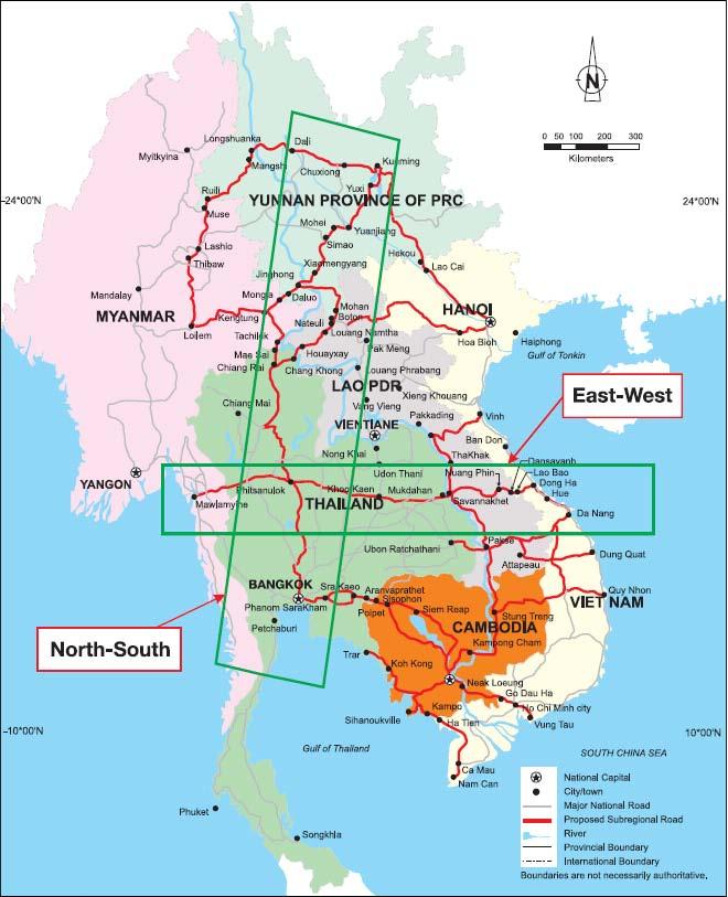 Current Development Context, Laos Geography: Located in heart of Indochina;
