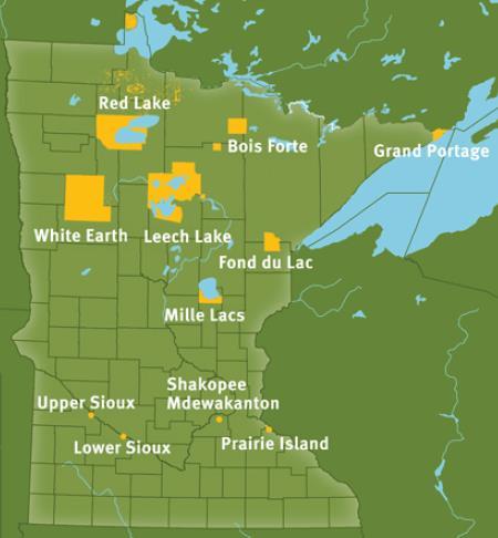 Where are Minnesota s Tribal Communities Located? www.