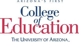 KBOOK College of Education University of Arizona 1430 E. Second Street P.O. Box 210069 Tucson, AZ 85721-0069 November, 2009 Materials